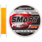 Шнур Favorite Smart PE 4x 150м (оранж.) # 0.8 / 0.153мм 4.6кг