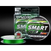 Шнур Favorite Smart PE 3x 150м (l.green) # 0.15 / 0.066mm 2.5lb / 1.2kg
