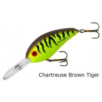 Воблер Bomber Fat Free Shad / Chartreuse Brown Tiger
