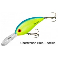 Воблер Bomber Fat Free Shad / Chartreuse Blue Sparkle