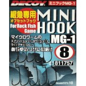 Крючок Decoy Mini Hook MG-1 6, 10шт