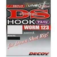 Крючок Decoy Worm 123 DS Hook masubari