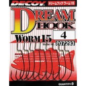 Крючок Decoy Worm 15 Dream Hook 8, 9шт