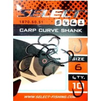 Крючок Select Carp Curve Shank