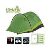 Палатка Norfin RUDD 3+1 4000мм / FG / NF