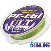 Шнур Sunline PE-EGI ULT 180m # 0.6 / 0.128мм 4.5кг