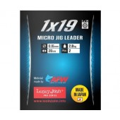 Поводок стальной LJ Pro Series MICRO JIG 20см 2.8кг, 2шт