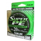 Шнур Sunline Super PE 150м 0,235мм 20Lb / 10кг (салат.)